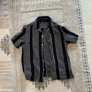 Zara striped button down